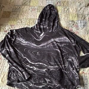 Evolution and Creation Marbled Hoodie